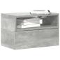 Preview: ARDEBO.de - Wand-Nachttische 2 Stk. Betongrau 45x26x28,5 cm