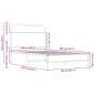 Preview: Bettgestell ohne Matratze 100x200 cm Sonoma-Eiche Holzwerkstoff