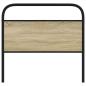 Preview: Kopfteil Sonoma-Eiche 90 cm Stahl und Holzwerkstoff