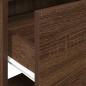 Preview: Nachttische mit Schublade 2 Stk. Braun Eichen-Optik 51x31x47 cm