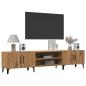 Preview: ARDEBO.de - TV-Schrank Artisan-Eiche 180x31,5x40 cm Holzwerkstoff