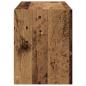 Preview: Schrank mit 2 Schubladen Altholz-Optik 60x31x40cm Holzwerkstoff