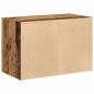 Preview: Schrank mit 2 Schubladen Altholz-Optik 60x31x40cm Holzwerkstoff