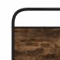 Preview: Bettgestell ohne Matratze 120x200 cm Räuchereiche Holzwerkstoff