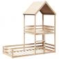Preview: Etagenbett ohne Matratze 90x190 cm Massivholz Kiefer
