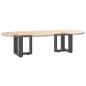 Preview: Couchtischbeine T-Form 2 Stk. Anthrazit 30x25x(30-31) cm Stahl