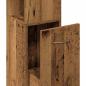 Preview: Badezimmerschrank Altholz-Optik 25x25x170 cm Holzwerkstoff