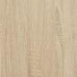 Preview: Beistelltische 2 Stk. mit Ablage Sonoma-Eiche 25,5x27x60 cm