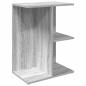 Preview: Nachttisch Grau Sonoma 46,5x29x61 cm Holzwerkstoff