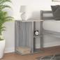 Preview: Nachttisch Grau Sonoma 46,5x29x61 cm Holzwerkstoff