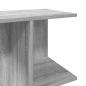 Preview: Nachttisch Grau Sonoma 46,5x29x61 cm Holzwerkstoff