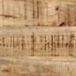 Preview: Couchtisch 90x50x36 cm Raues Massivholz Mango