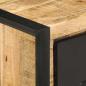 Preview: Couchtisch 90x50x36 cm Raues Massivholz Mango