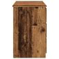 Preview: Schreibtisch Altholz-Optik 140x50x77 cm Holzwerkstoff