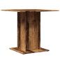 Preview: Esstisch Altholz-Optik 80x80x75 cm Holzwerkstoff