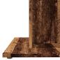 Preview: Esstisch Altholz-Optik 80x80x75 cm Holzwerkstoff