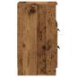 Preview: Nachttische 2 Stk. Altholz-Optik 40x36x65 cm Holzwerkstoff