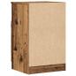 Preview: Nachttische 2 Stk. Altholz-Optik 40x36x65 cm Holzwerkstoff