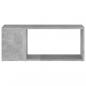 Preview: TV-Schrank Betongrau 80x24x32 cm Holzwerkstoff