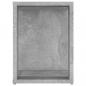 Preview: TV-Schrank Betongrau 80x24x32 cm Holzwerkstoff