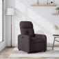 Preview: ARDEBO.de - Relaxsessel Dunkelbraun Stoff