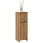 Preview: ARDEBO.de - Badschrank Artisan-Eiche 30x30x95 cm Holzwerkstoff