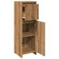 Preview: Badschrank Artisan-Eiche 30x30x95 cm Holzwerkstoff
