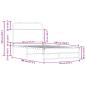 Preview: Bettgestell ohne Matratze 90x190 cm Räuchereiche Holzwerkstoff