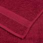 Preview: 12-tlg. Handtuch-Set Bordeauxrot 360 g/m² 100% Baumwolle