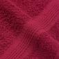 Preview: 12-tlg. Handtuch-Set Bordeauxrot 360 g/m² 100% Baumwolle
