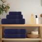 Preview: 12-tlg. Handtuch-Set Marineblau 360 g/m² 100% Baumwolle