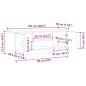 Preview: TV-Schrank Altholz-Optik 102x30x37,5 cm Holzwerkstoff