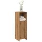 Preview: ARDEBO.de - Badschrank Artisan-Eiche 30x30x95 cm Holzwerkstoff