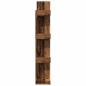 Preview: Bücherregal Altholz-Optik 48x25,5x140 cm Holzwerkstoff