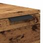 Preview: Couchtisch Altholz-Optik 50x50x36 cm Holzwerkstoff