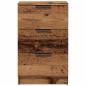 Preview: Nachttische 2 Stk. Altholz-Optik 40x36x65 cm Holzwerkstoff