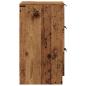 Preview: Nachttische 2 Stk. Altholz-Optik 40x36x65 cm Holzwerkstoff