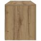 Preview: Nachttische 2 Stk. mit LEDs Artisan-Eiche 60x35x40 cm