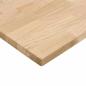 Preview: Küchenarbeitsplatte 100x63,5x2,7 cm Massivholz Eiche Rechteckig