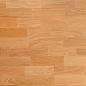 Preview: Schreibtischplatte Hellbraun 120x50x2,5 cm Massivholz Eiche