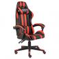 Preview: ARDEBO.de - Gaming-Stuhl Schwarz und Rot Kunstleder