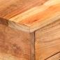 Preview: Beistelltisch U-Form 45x30x61 cm Akazie Massivholz