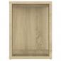 Preview: TV-Schrank Sonoma-Eiche 80x24x32 cm Holzwerkstoff