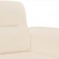 Preview: 2-Sitzer-Sofa Beige 120 cm Mikrofasergewebe