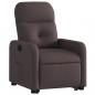 Preview: Relaxsessel mit Aufstehhilfe Dunkelbraun Stoff