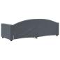 Preview: Tagesbett Dunkelgrau 80x200 cm Samt