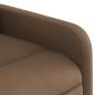 Preview: Relaxsessel mit Aufstehhilfe Braun Stoff