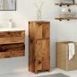 Preview: Badschrank Altholz-Optik 30x30x95 cm Holzwerkstoff