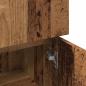 Preview: Badschrank Altholz-Optik 30x30x95 cm Holzwerkstoff