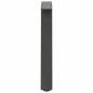 Preview: Couchtischbeine A-Form 2 Stk. Anthrazit 50x(42-43) cm Stahl